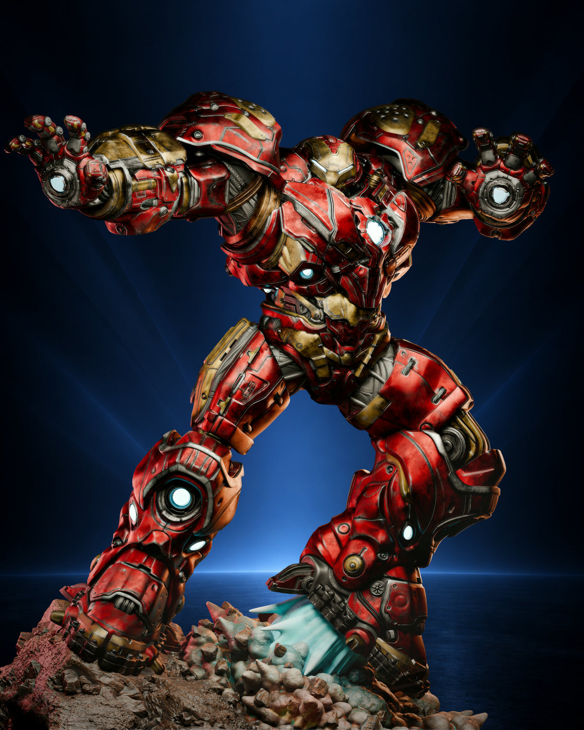 Hulkbuster — 1/6 Premium Environmental Statue