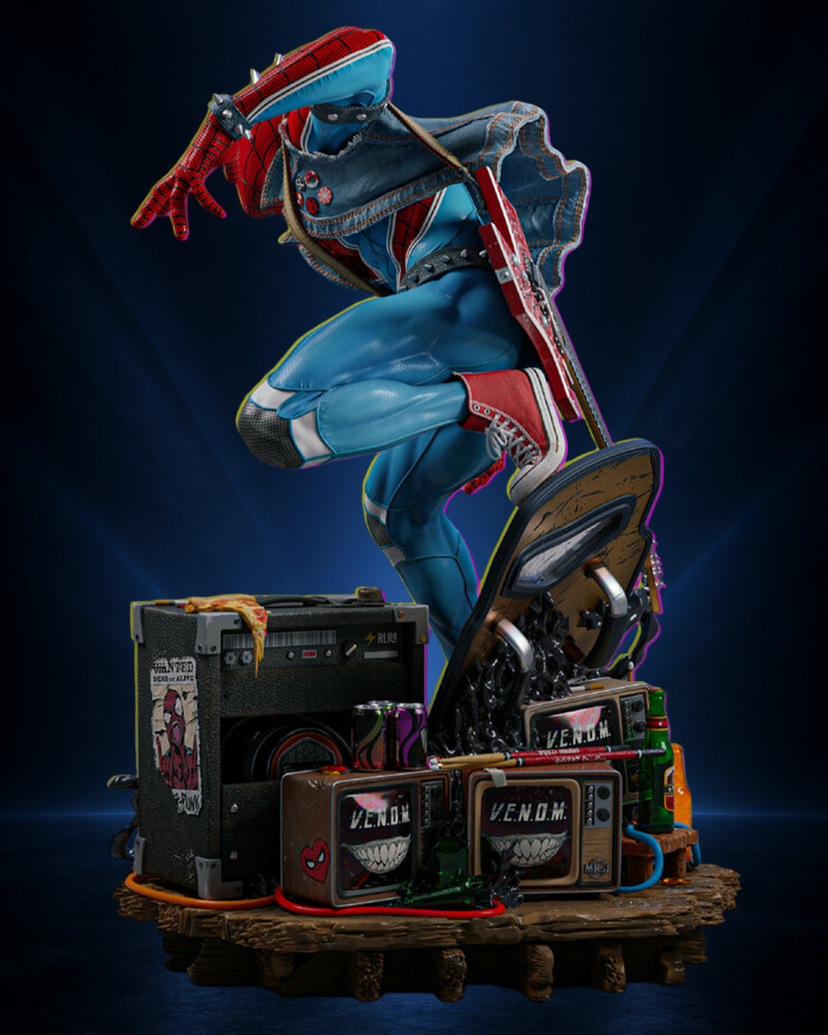 Spider Punk — Premium Resin Collector Statue