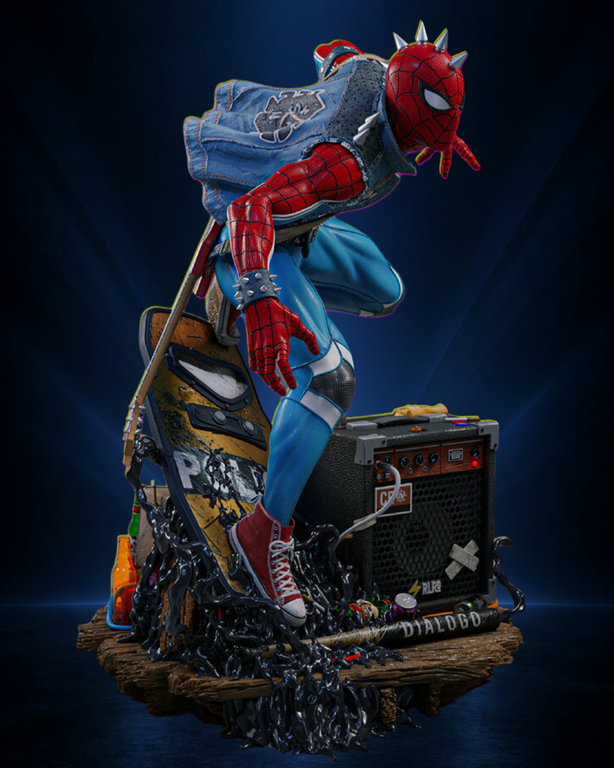 Spider Punk — Premium Resin Collector Statue