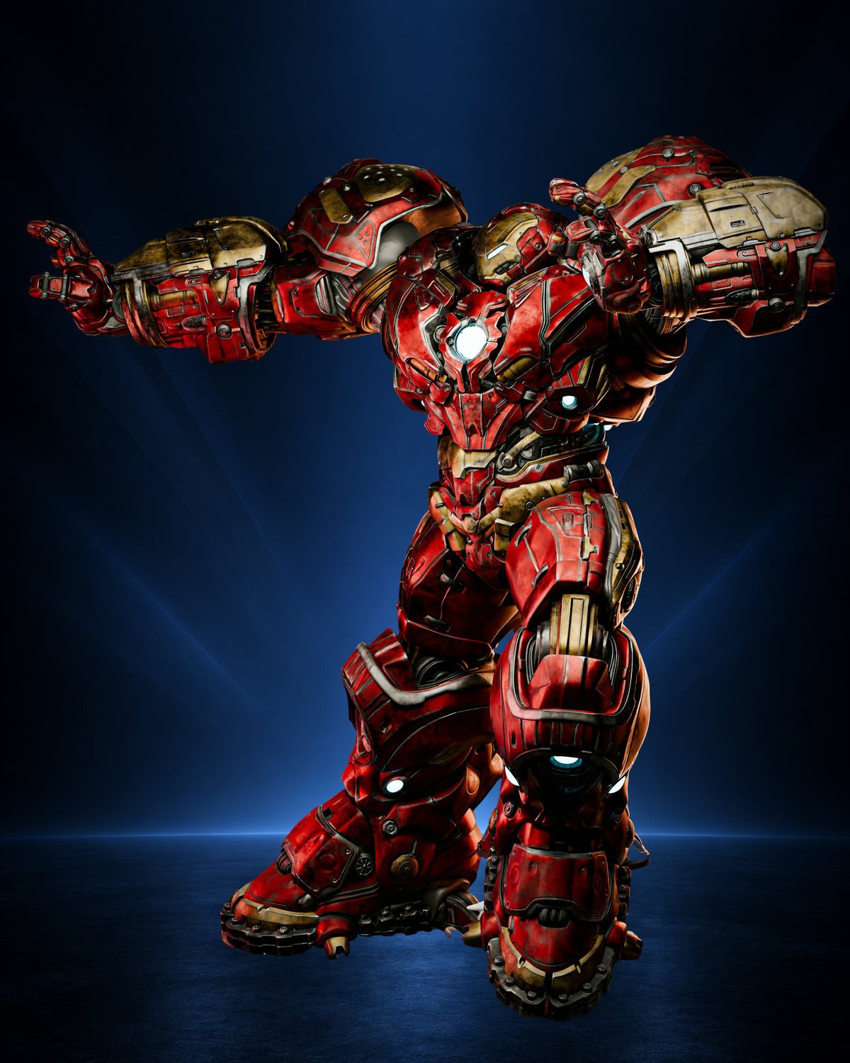 Hulkbuster — 1/6 Premium Environmental Statue