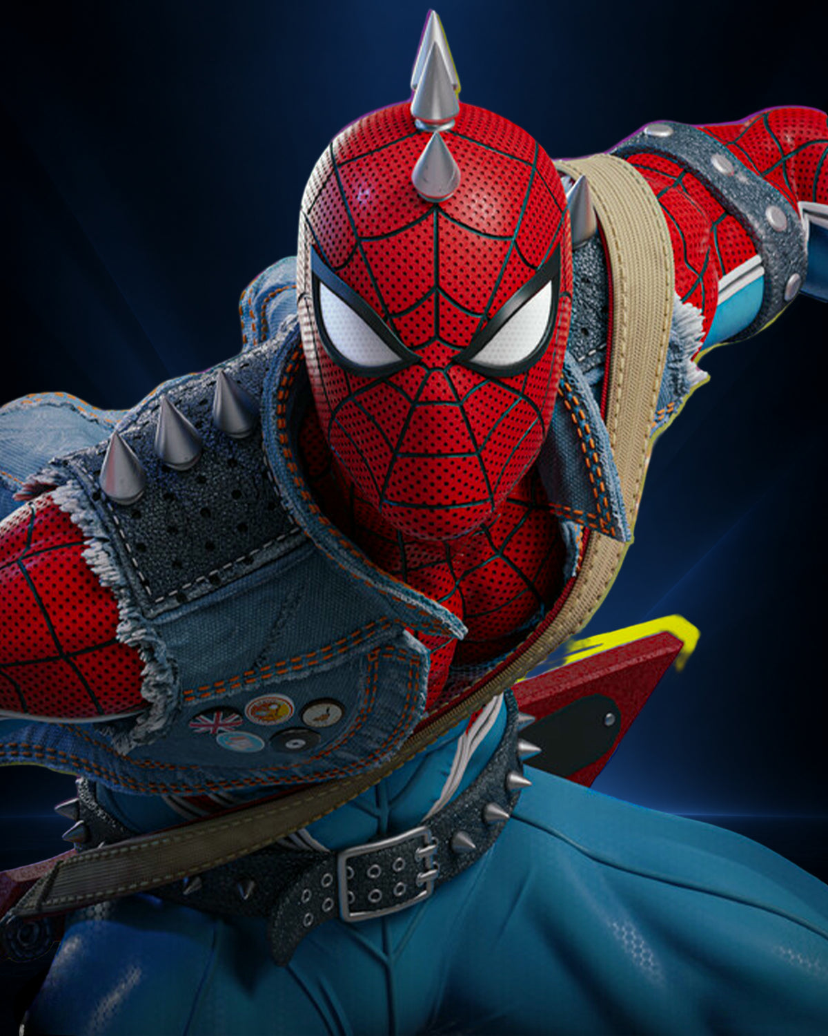 Spider Punk — Premium Resin Collector Statue