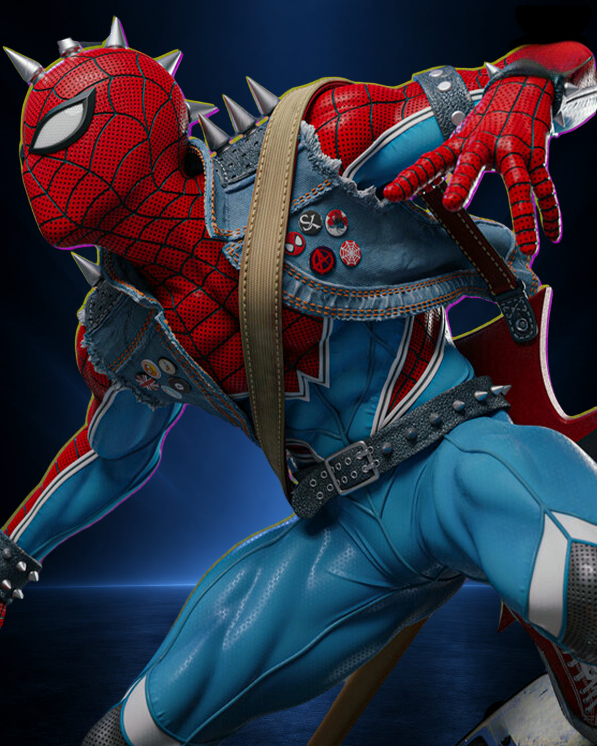 Spider Punk — Premium Resin Collector Statue