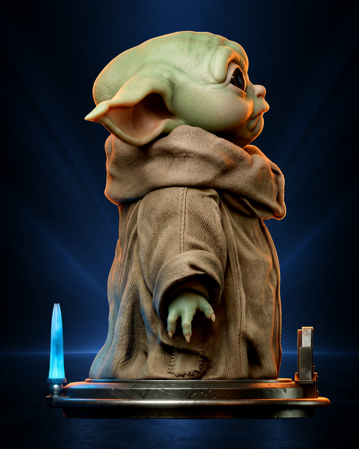 Grogu — 300mm Premium Portrait Bust