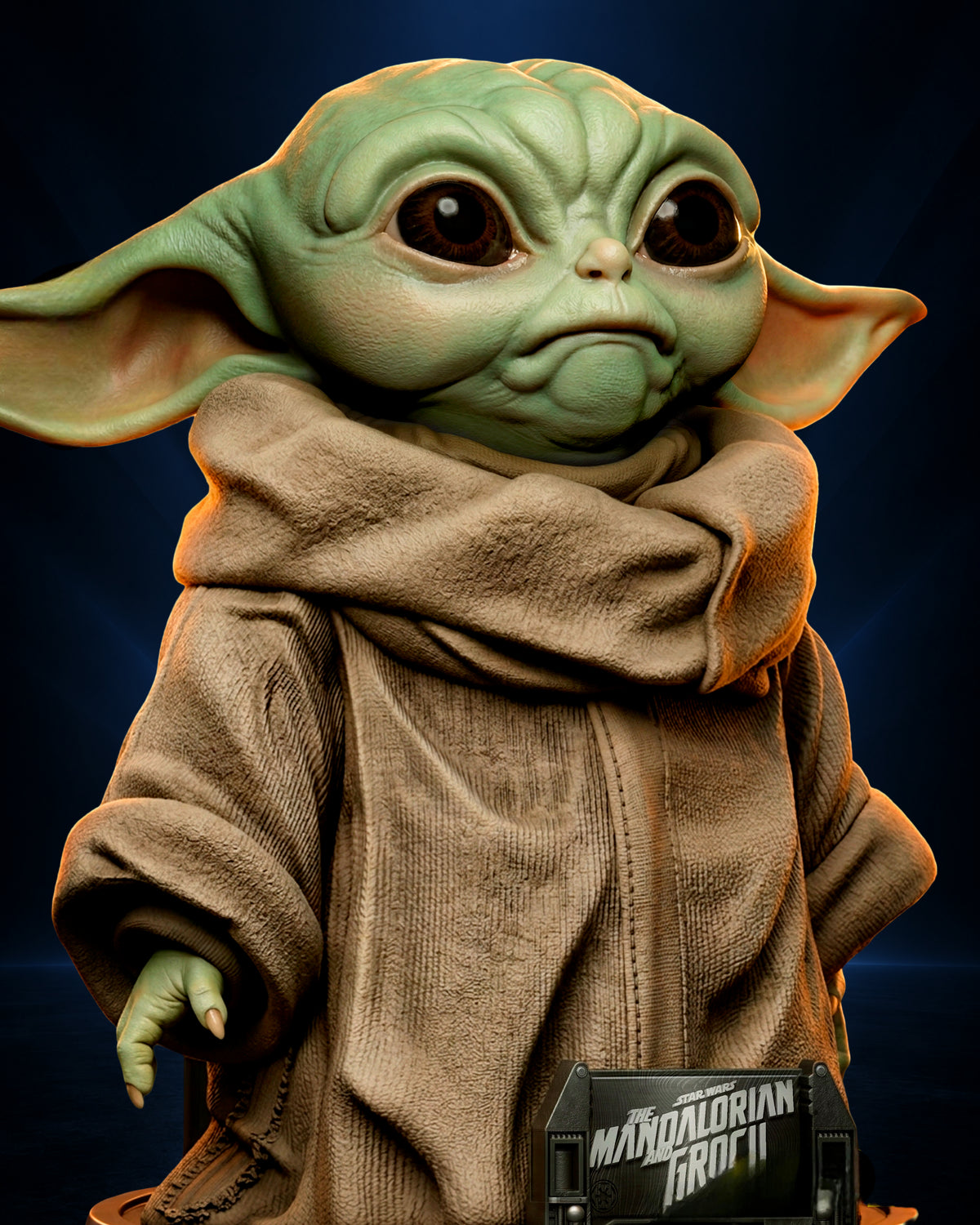 Grogu — 300mm Premium Portrait Bust