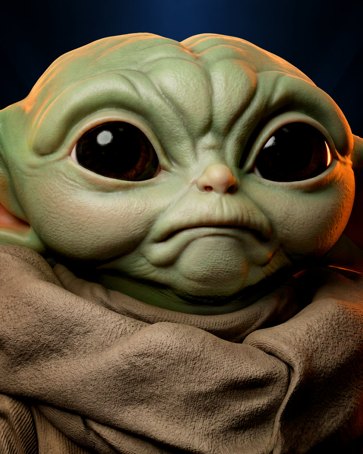 Grogu — 300mm Premium Portrait Bust
