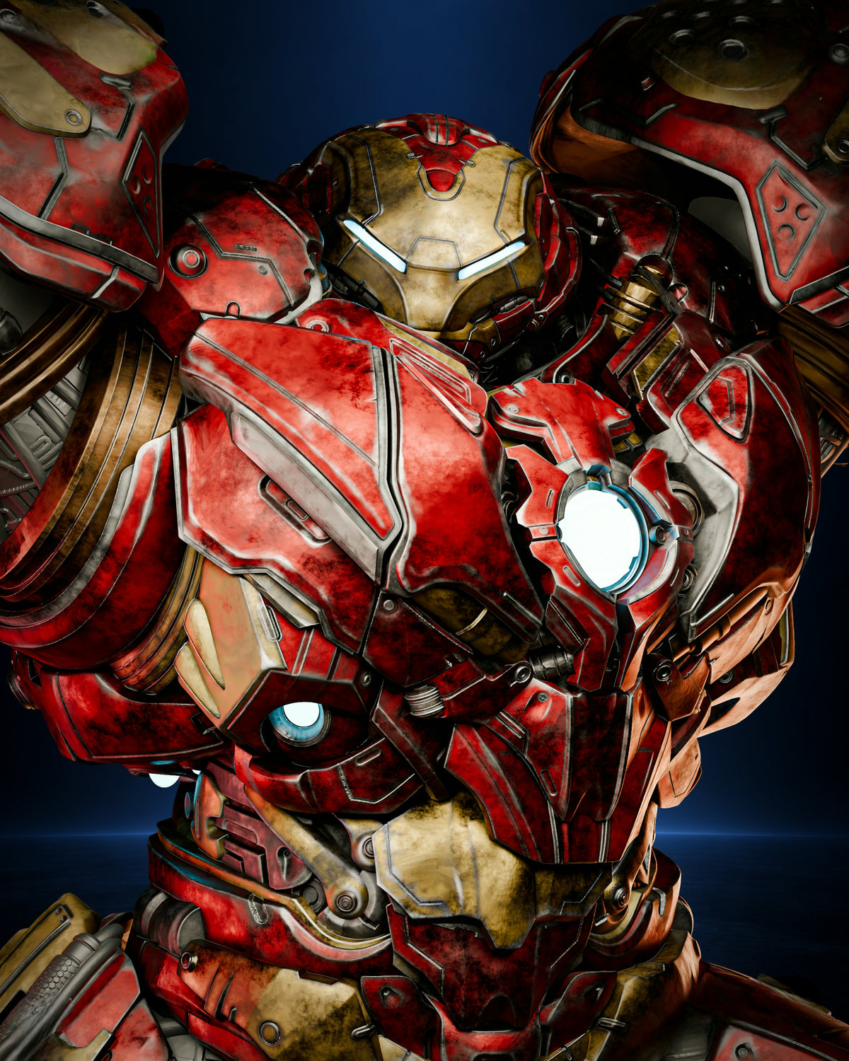 Hulkbuster — 1/6 Premium Environmental Statue