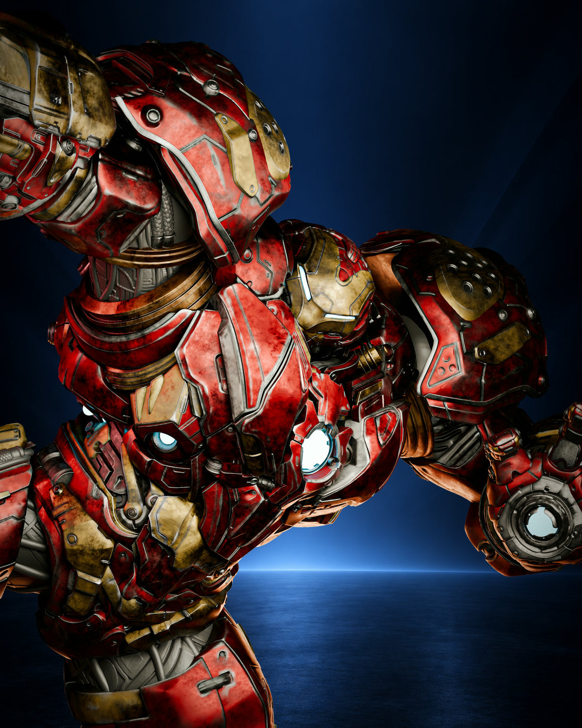 Hulkbuster — 1/6 Premium Environmental Statue