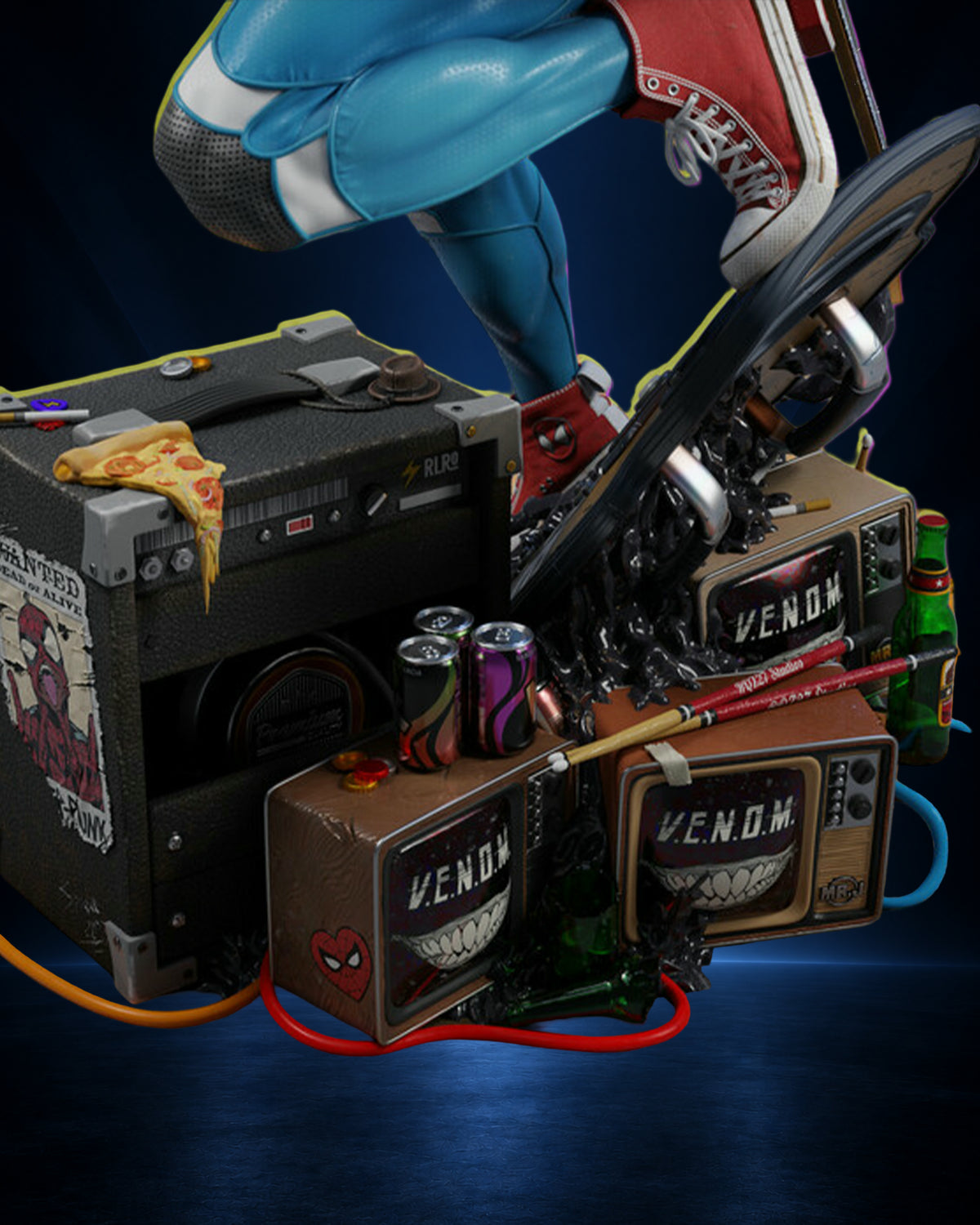 Spider Punk — Premium Resin Collector Statue