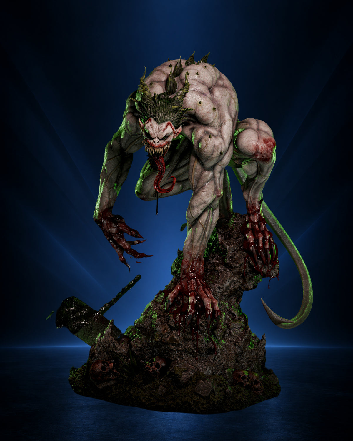 Joker Absolute — Monstrous Transformation Statue