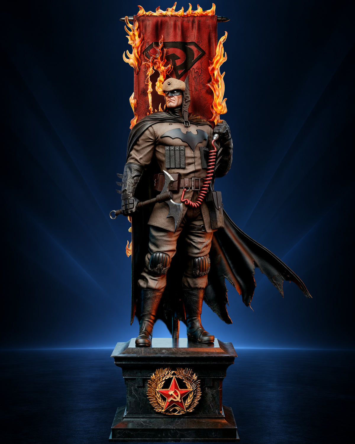 Batman Red Son — 1/6 Sculpture
