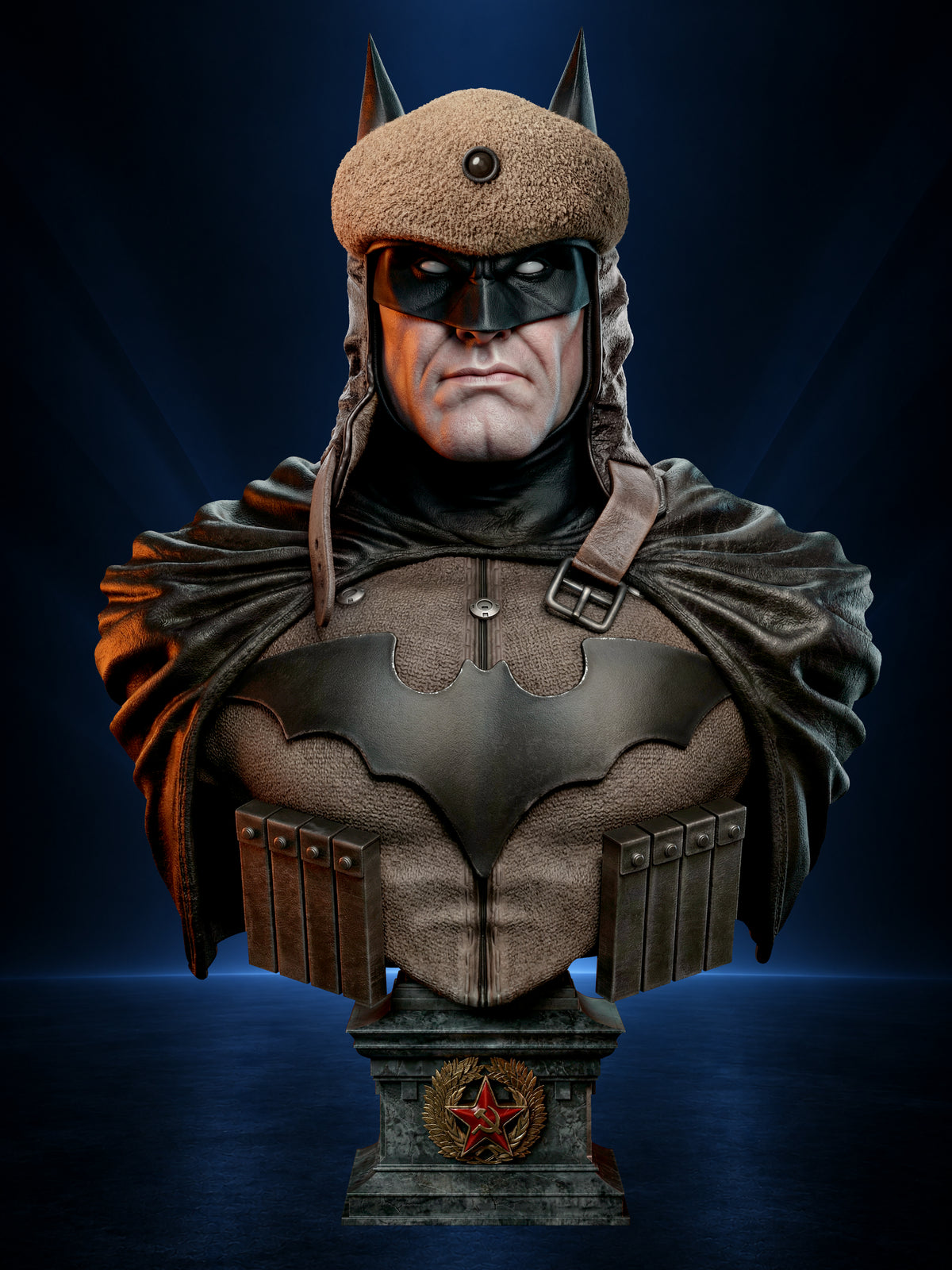 Batman Red Son — Portrait Bust