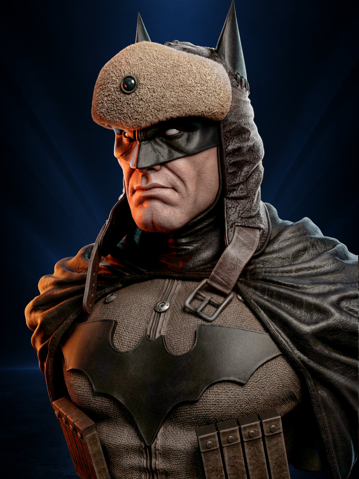 Batman Red Son — Portrait Bust