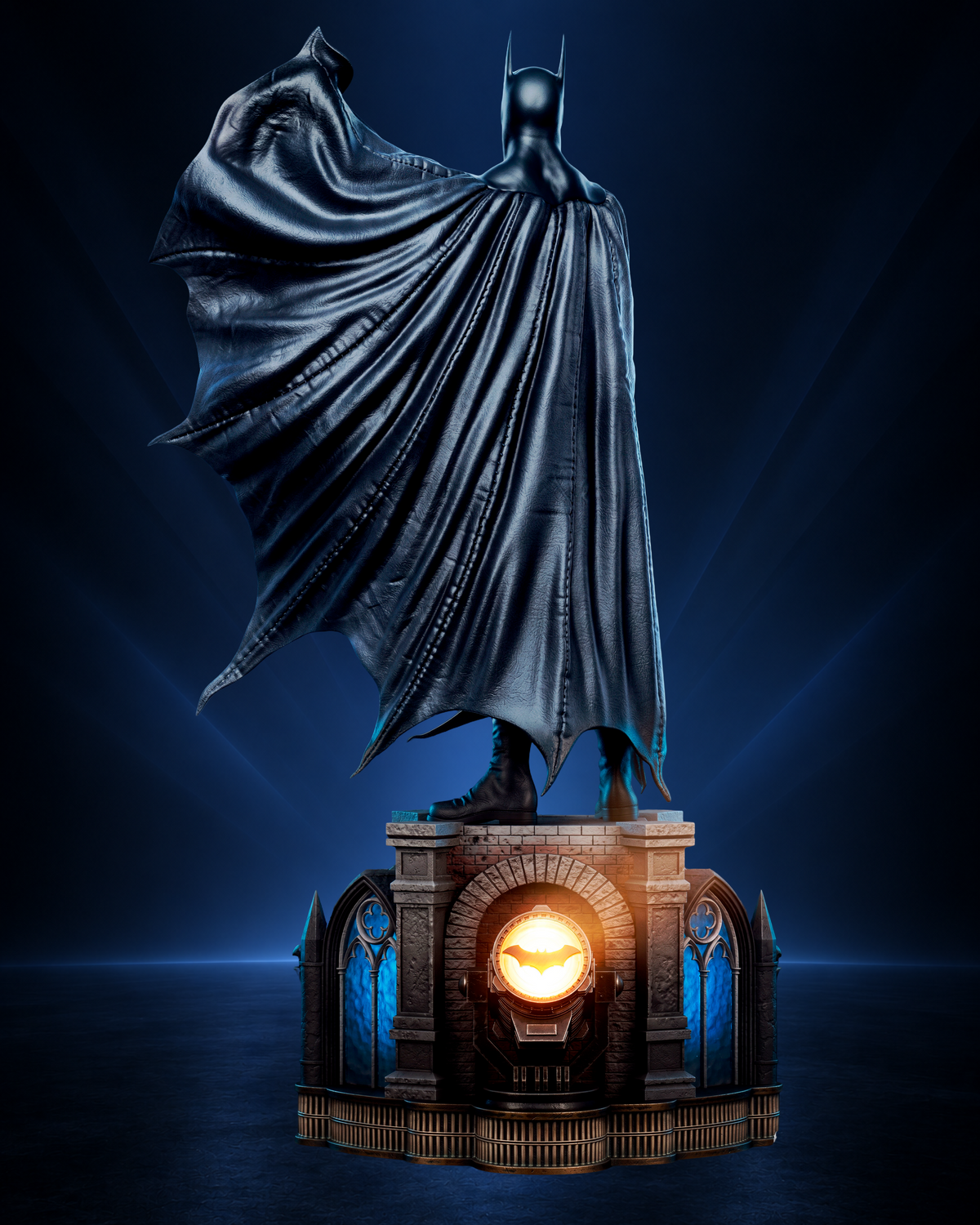 Batman Kingdom Come — Architectural Sentinel Statue