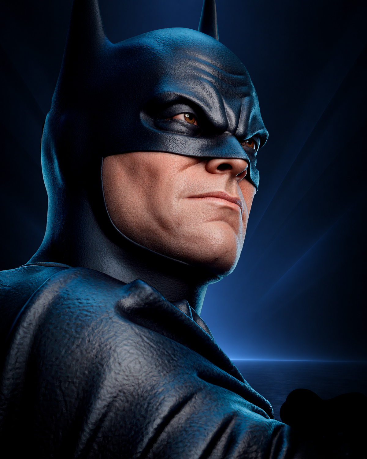 Batman Kingdom Come — Architectural Sentinel Statue