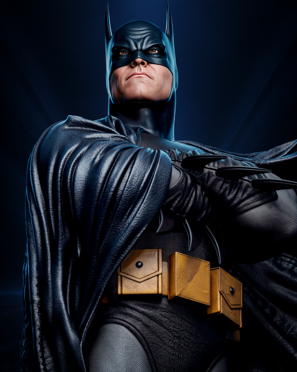 Batman Kingdom Come — Architectural Sentinel Statue