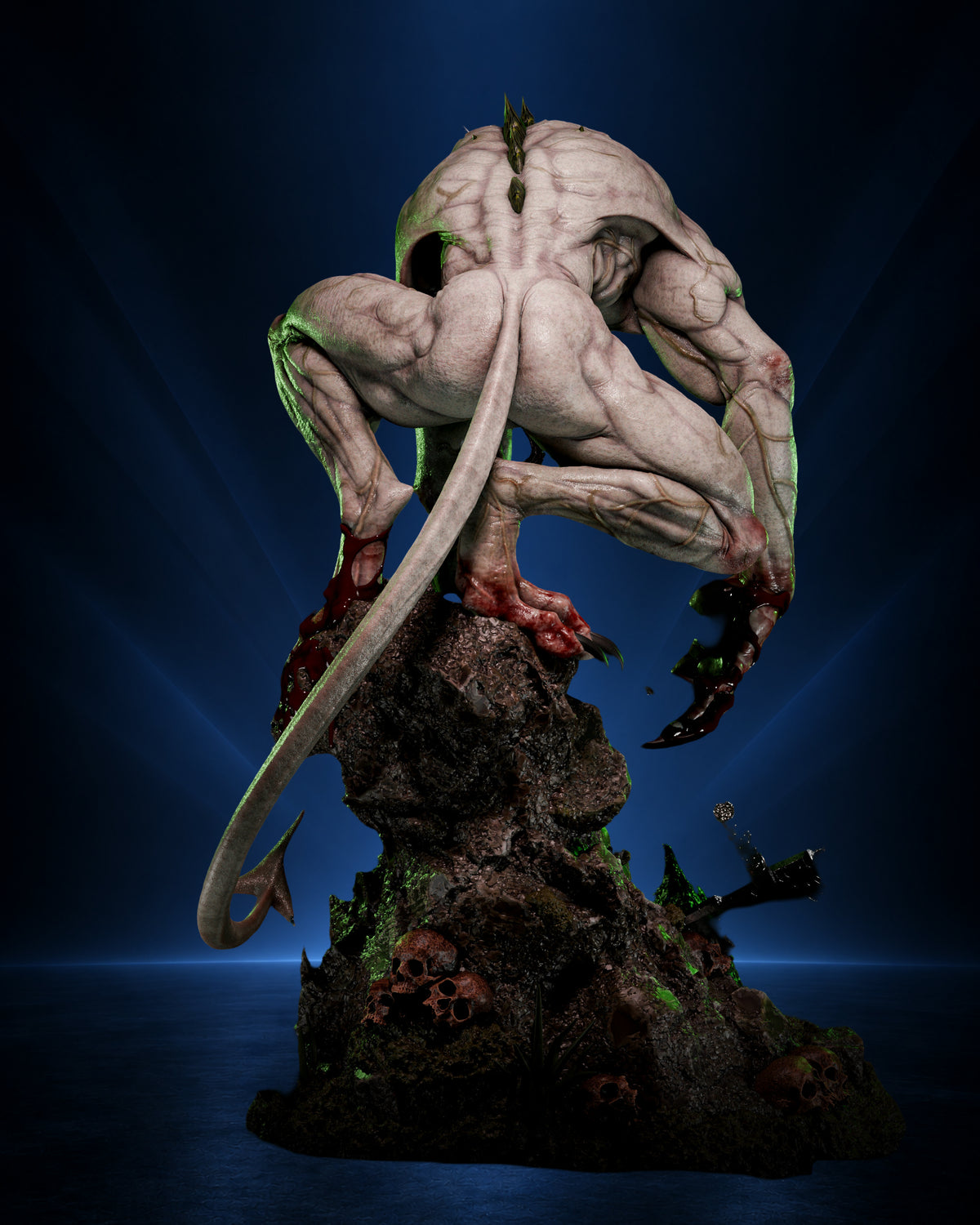Joker Absolute — Monstrous Transformation Statue