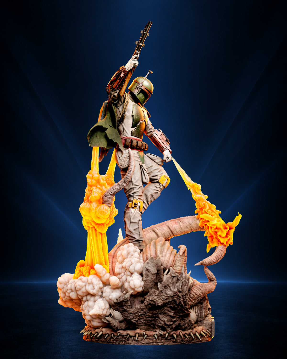 Boba Fett — 1/6 Premium Environmental Statue