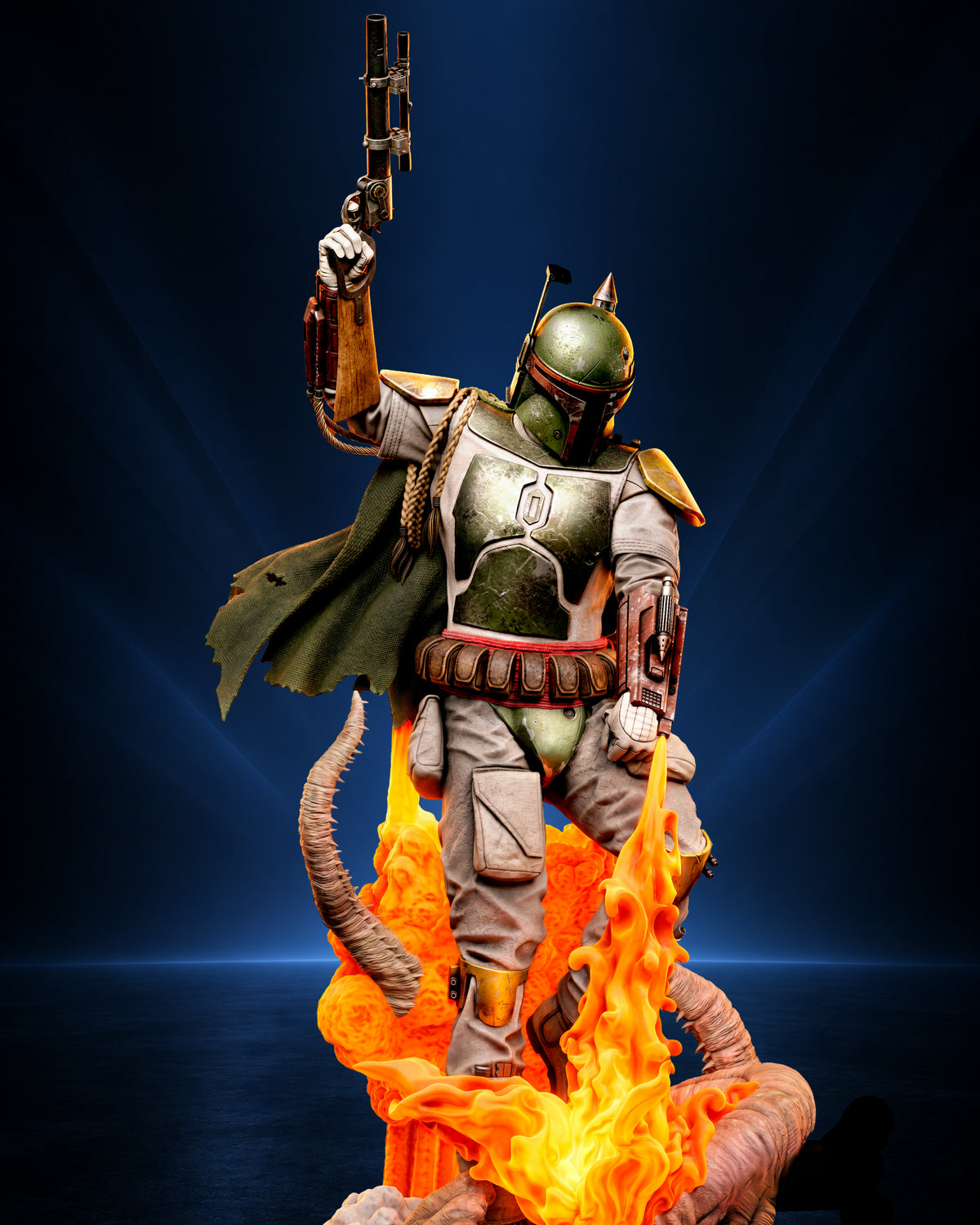 Boba Fett — 1/6 Premium Environmental Statue