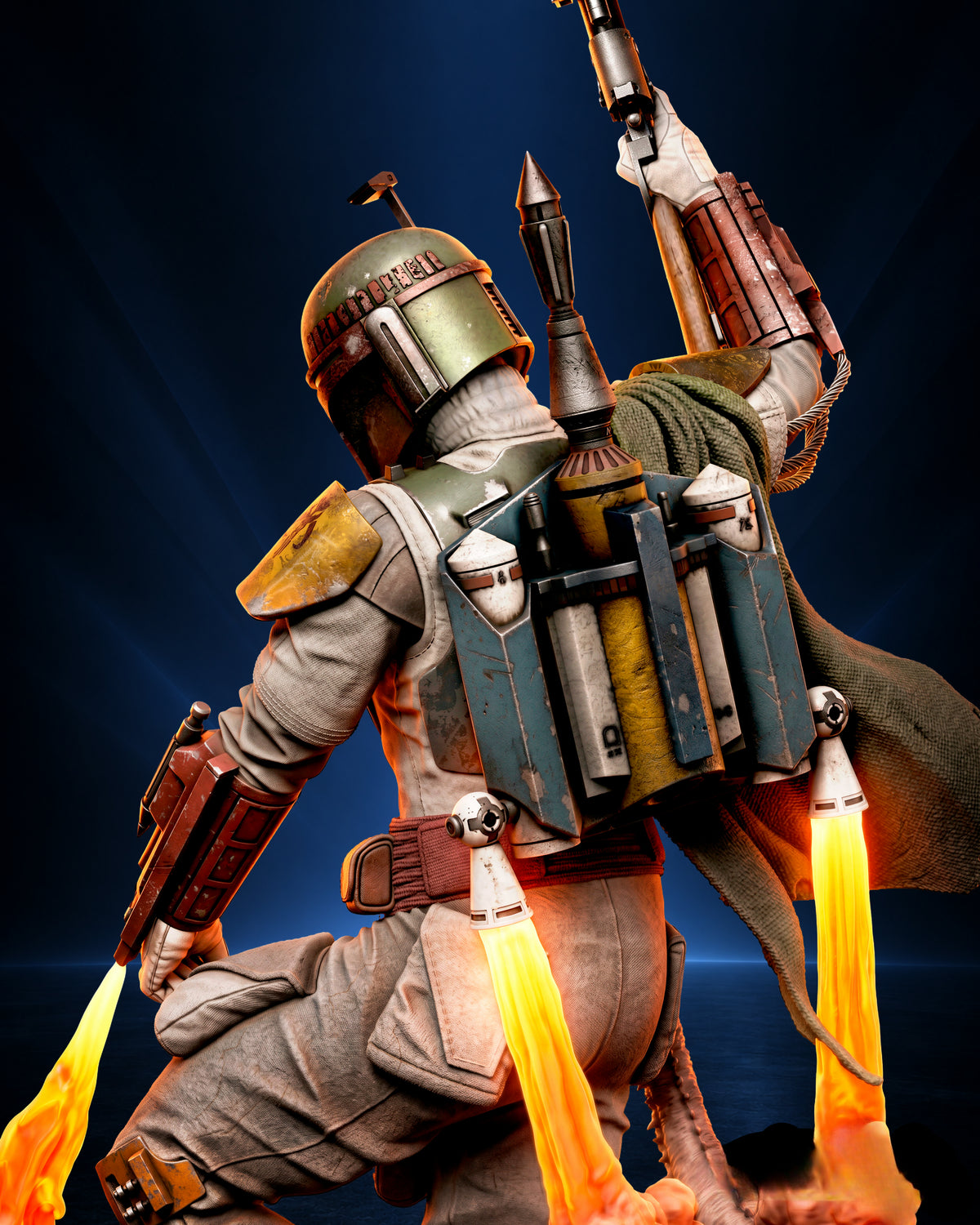 Boba Fett — 1/6 Premium Environmental Statue