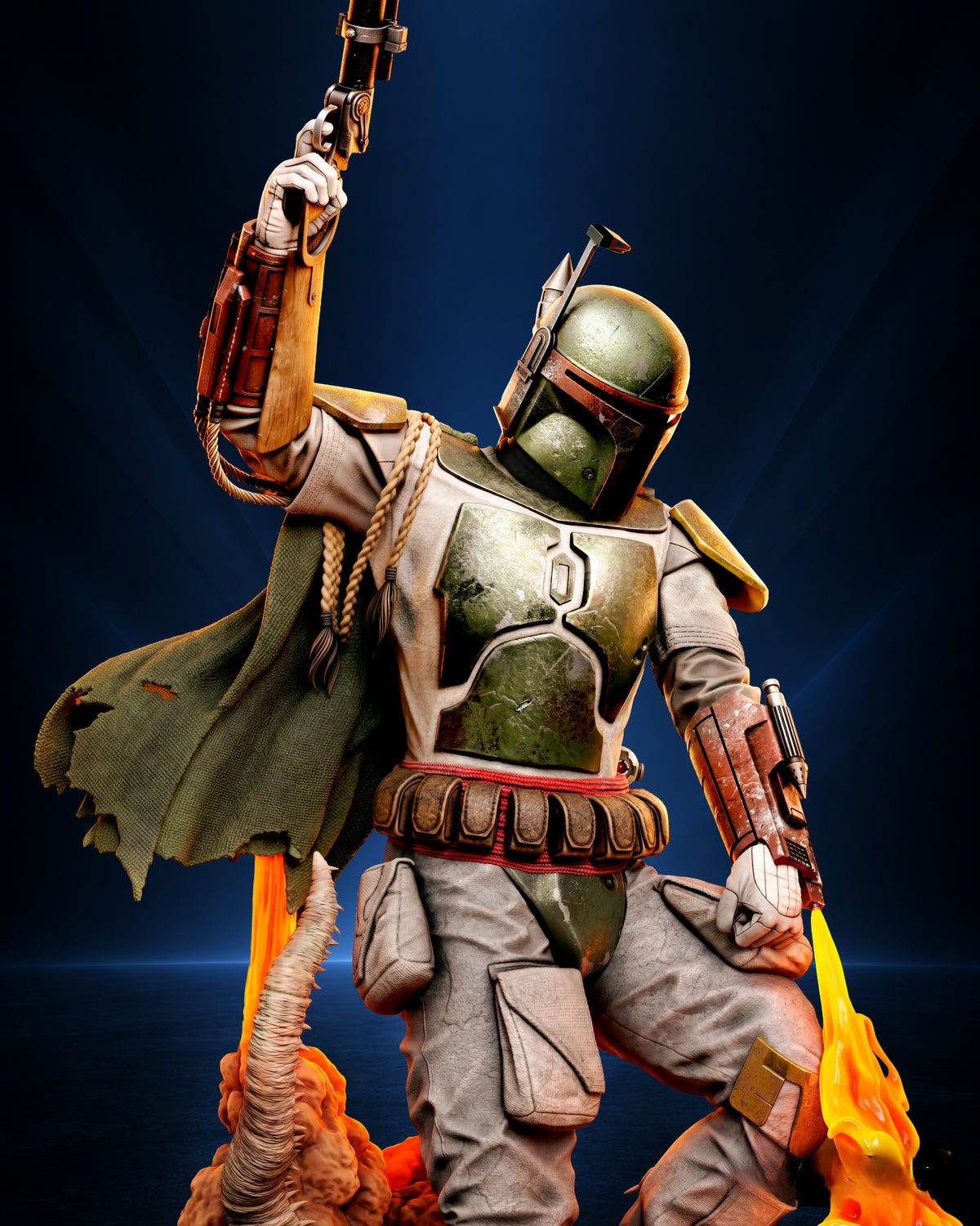 Boba Fett — 1/6 Premium Environmental Statue