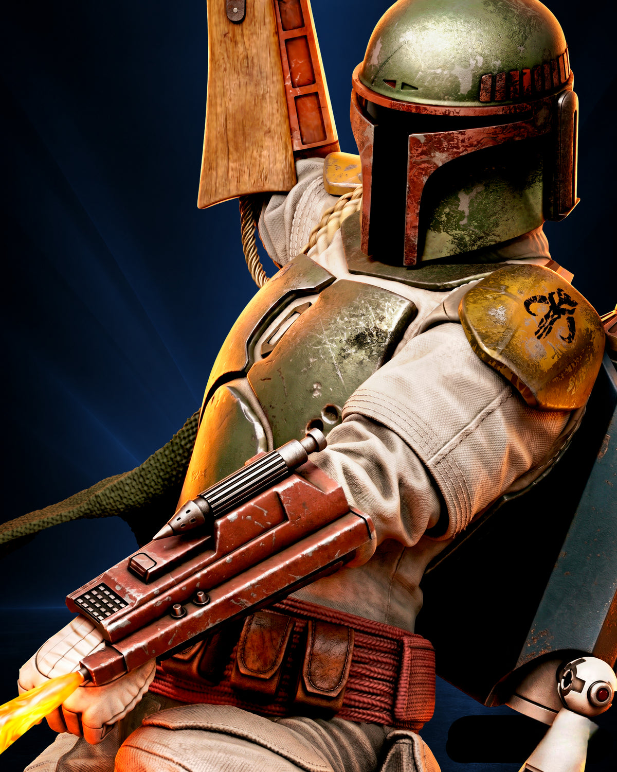 Boba Fett — 1/6 Premium Environmental Statue