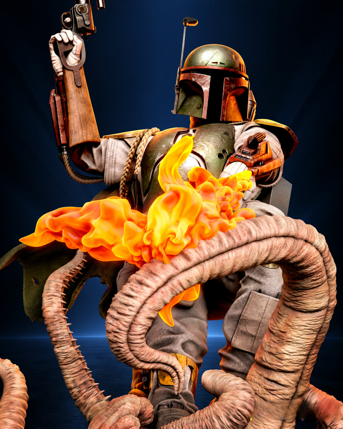 Boba Fett — 1/6 Premium Environmental Statue